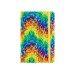 Діловий записник Rainbow, А5, тверда обкладинка текстиль, гумка, блок клітинка