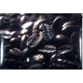 Папка-конверт А4 на кнопці з друком Coffee, 180 мкм, непрозора, фактура "глянець"