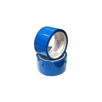 Стрічка клейка пакувальна (скотч) Optima, синя, 48мм*30м