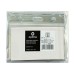 Бейдж горизонтальний, 95х58 мм замок zip lock, PVC