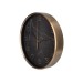 Годинник настінний металевий Optima MARBLE, чорний мармур