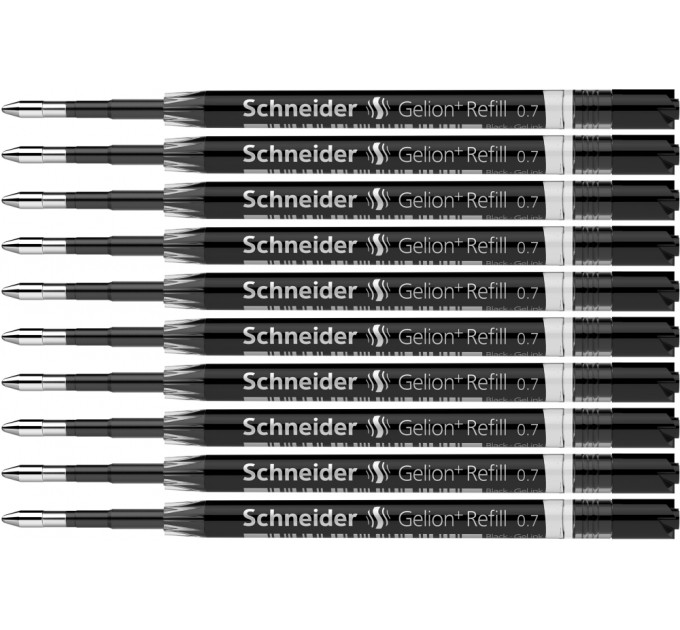Стержень до ручки гелевої автомат. SCHNEIDER GELION 0,7 мм, колір чорнил чорний