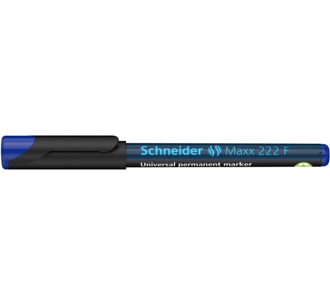 Маркер перманентний (спиртовий) універсальний SCHNEIDER MAXX 222 F 0,7 мм, синій