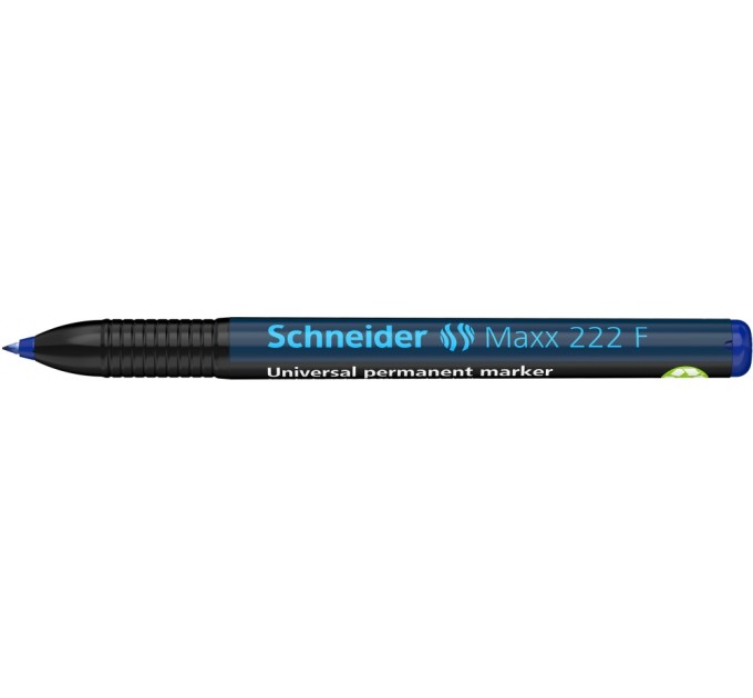 Маркер перманентний (спиртовий) універсальний SCHNEIDER MAXX 222 F 0,7 мм, синій