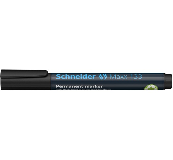 Маркер перманентний (спиртовий) SCHNEIDER MAXX 133 1-4 мм, чорний