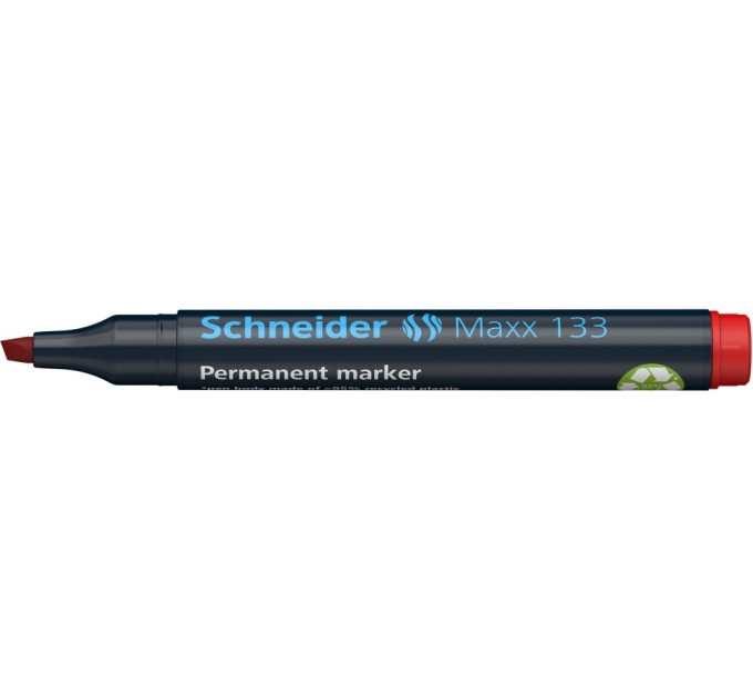 Маркер перманентний (спиртовий) SCHNEIDER MAXX 133 1-4 мм, червоний