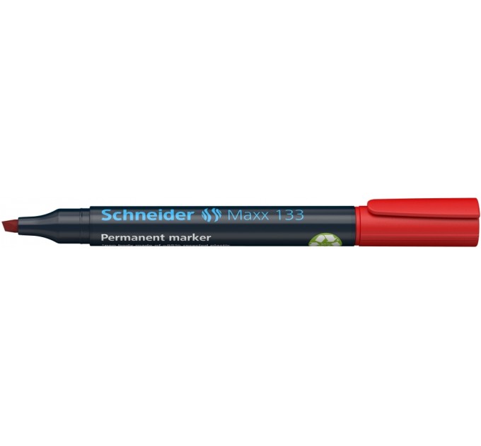 Маркер перманентний (спиртовий) SCHNEIDER MAXX 133 1-4 мм, червоний