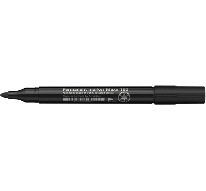 Маркер перманентний (спиртовий) SCHNEIDER MAXX 160 1-3 мм, чорний