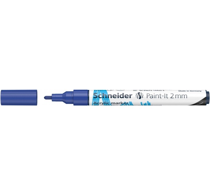 Маркер акриловий для декорат. та художніх робіт SCHNEIDER PAINT-IT 310 2,0 мм, синій