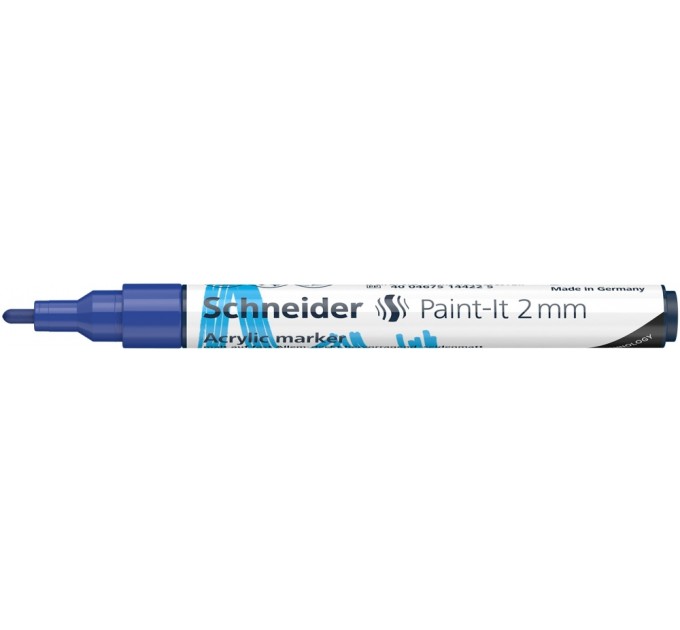 Маркер акриловий для декорат. та художніх робіт SCHNEIDER PAINT-IT 310 2,0 мм, синій