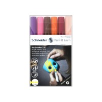 Набір акрилових маркерів для декорат. та художніх робіт SCHNEIDER PAINT-IT 310 2,0 мм, 6 кольорів