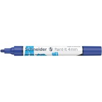 Маркер акриловий для декорат. та художніх робіт SCHNEIDER Paint-it 320 4мм синій