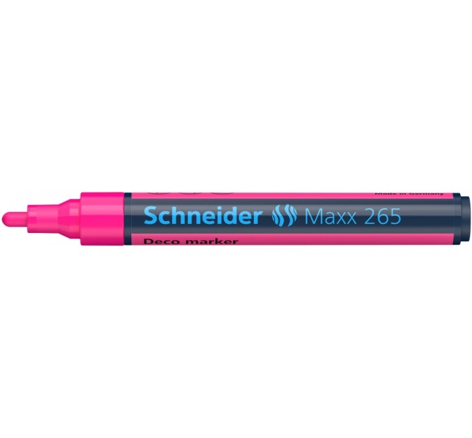 Маркер крейдовий SCHNEIDER MAXX 265 2-3 мм, рожевий