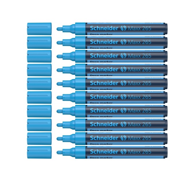 Маркер крейдовий SCHNEIDER MAXX 265 2-3 мм, блакитний