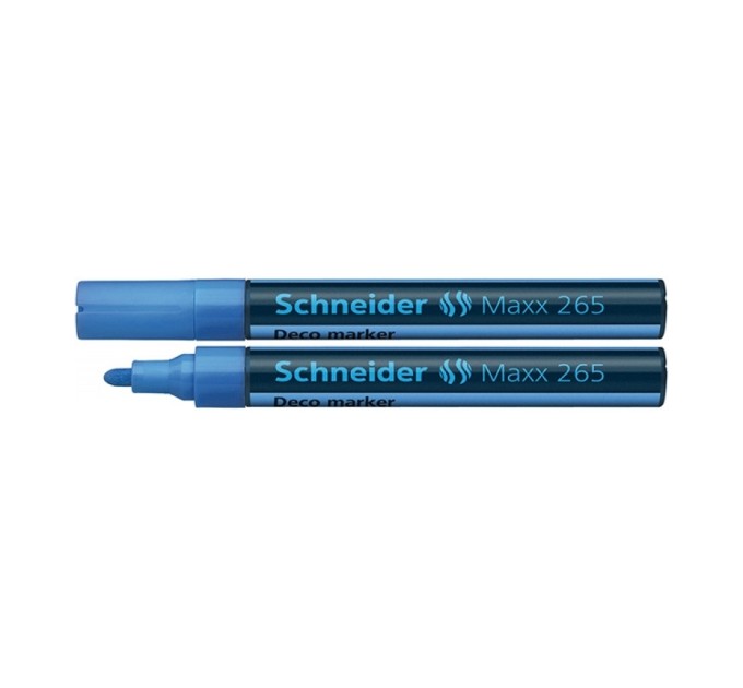 Маркер крейдовий SCHNEIDER MAXX 265 2-3 мм, блакитний