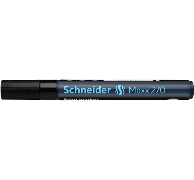 Маркер для декоративних та промислових робіт SCHNEIDER MAXX 270 1-3 мм, чорний