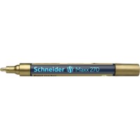 Маркер для декоративних та промислових робіт SCHNEIDER MAXX 270 1-3 мм, золотий