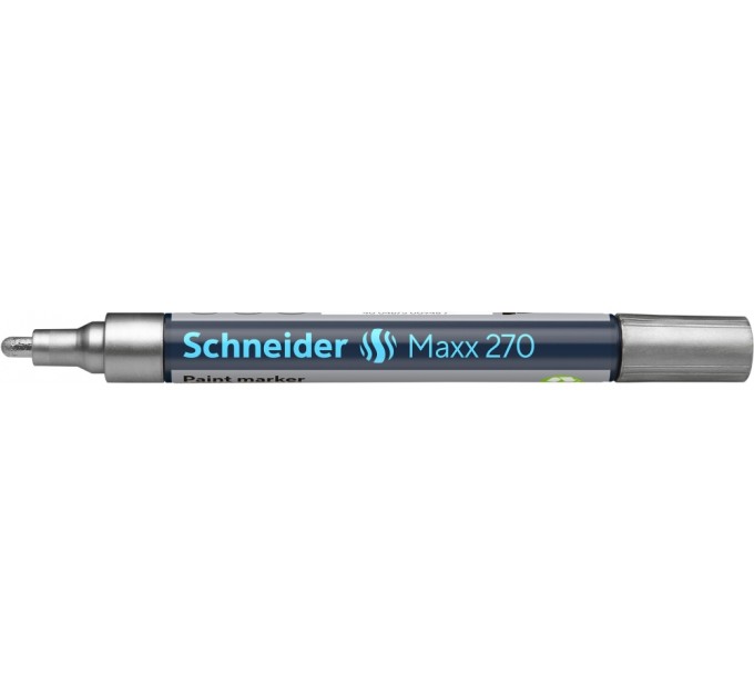 Маркер для декоративних та промислових робіт SCHNEIDER MAXX 270 1-3 мм, срібло