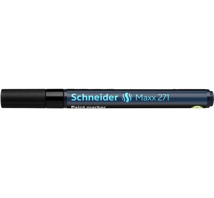 Маркер для декоративних та промислових робіт SCHNEIDER MAXX 271 1-2 мм, чорний
