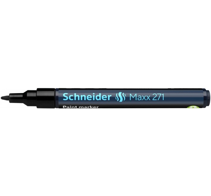 Маркер для декоративних та промислових робіт SCHNEIDER MAXX 271 1-2 мм, чорний