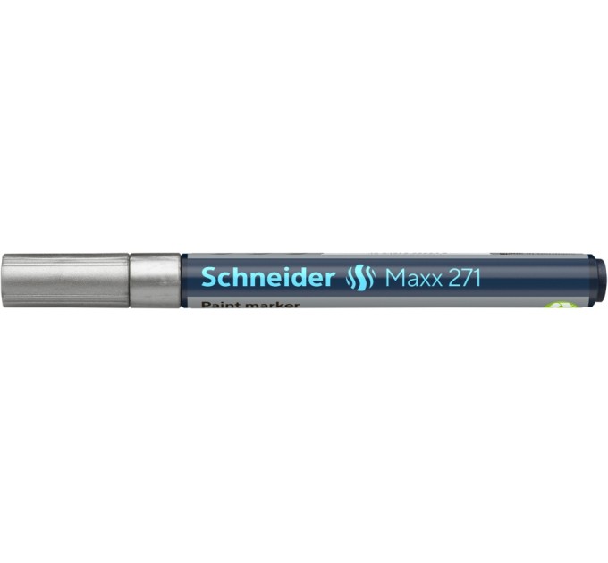 Маркер для декоративних та промислових робіт Schneider MAXX 271 срібний