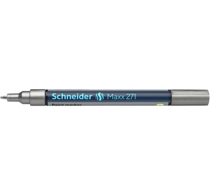 Маркер для декоративних та промислових робіт Schneider MAXX 271 срібний