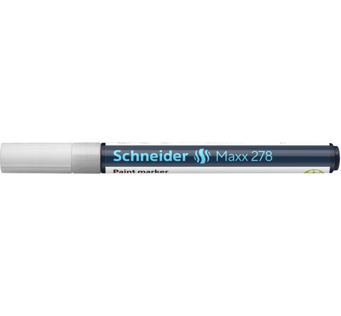 Маркер для декорат. та художніх робір SCHNEIDER MAXX 278 0.8 мм, білий