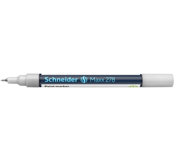Маркер для декорат. та художніх робір SCHNEIDER MAXX 278 0.8 мм, білий