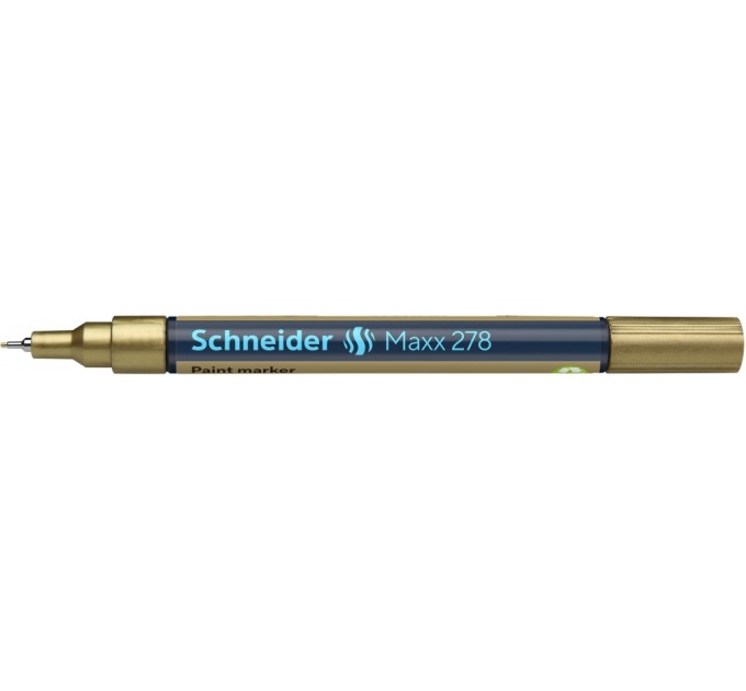 Маркер для декорат. та художніх робір SCHNEIDER MAXX 278 0.8 мм, золотий