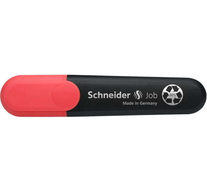 Маркер текстовиділювач SCHNEIDER JOB 1-5 мм, червоний