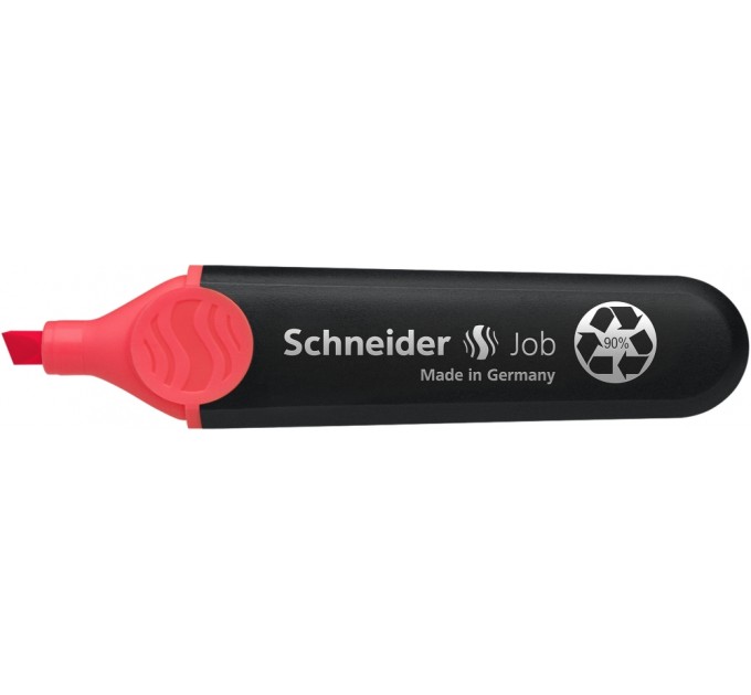 Маркер текстовиділювач SCHNEIDER JOB 1-5 мм, червоний