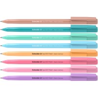 Ручка кулькова SCHNEIDER TOPS PASTEL колір корпусу асорті, колір чорнил синій