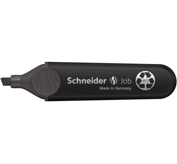 Маркер текстовиділювач SCHNEIDER JOB 1-5 мм, темно сірий