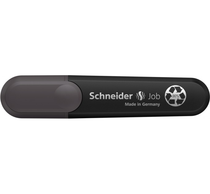Маркер текстовиділювач SCHNEIDER JOB 1-5 мм, темно сірий