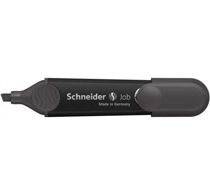 Маркер текстовиділювач SCHNEIDER JOB 1-5 мм, темно сірий