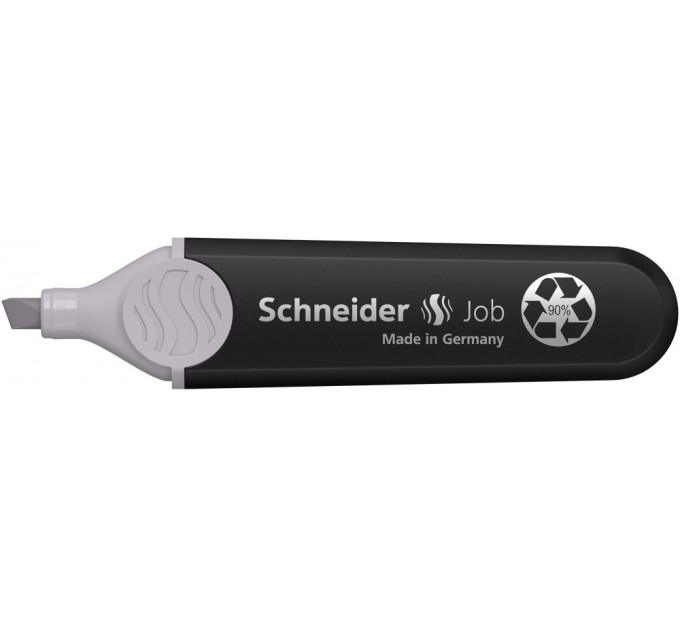 Маркер текстовиділювач SCHNEIDER JOB 1-5 мм, світло сірий