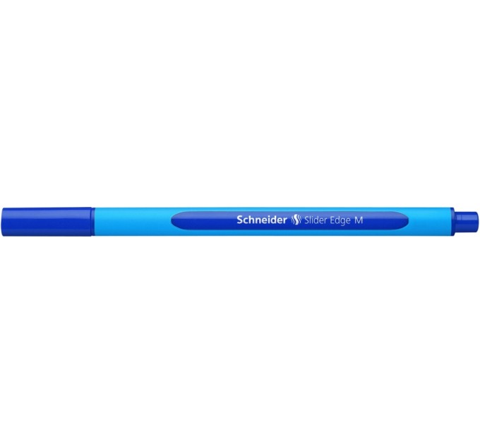 Ручка масляна SCHNEIDER SLIDER EDGE М 0,7 мм, колір чорнил синій
