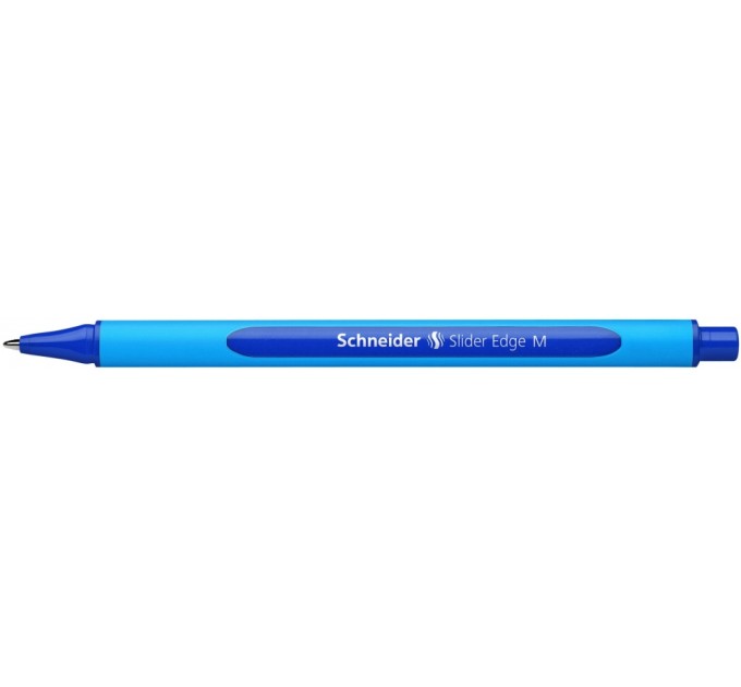 Ручка масляна SCHNEIDER SLIDER EDGE М 0,7 мм, колір чорнил синій