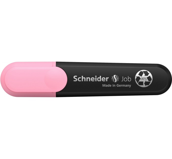 Маркер текстовиділювач SCHNEIDER JOB 1-5 мм, пастельно рожевий