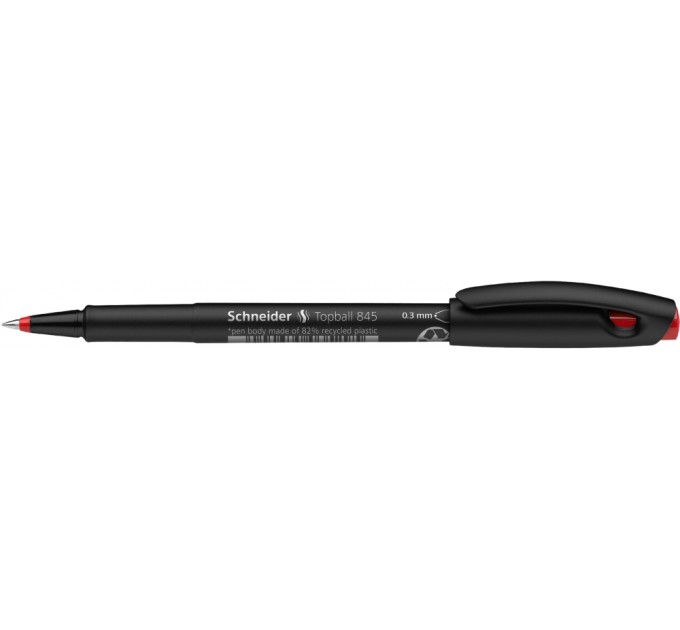 Ручка капілярна-ролер SCHNEIDER TOPBALL 845 0,3 мм, червоний