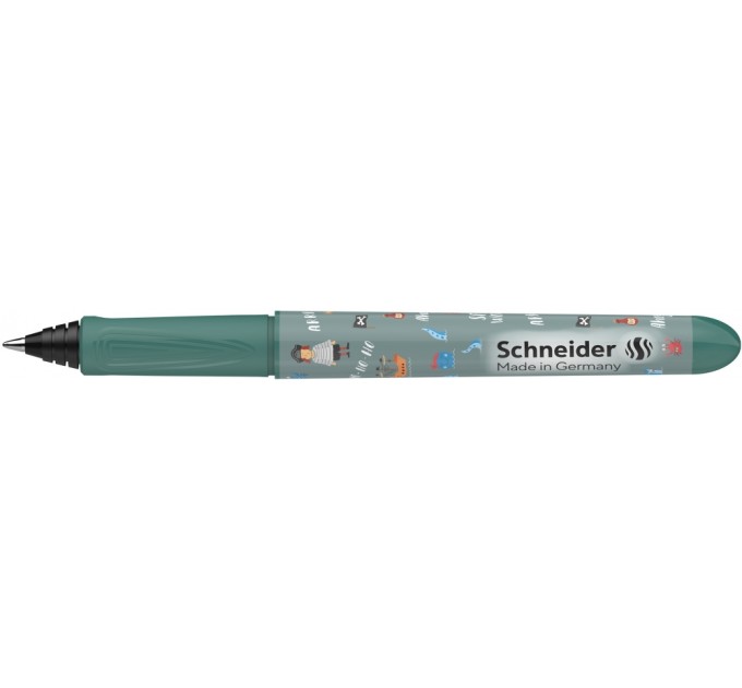 Ролер чорнильний з патроном SCHNEIDER ZIPPI, корпус різнокольоровий (мотив пірати)
