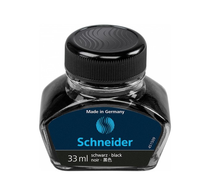 Флакон з рідкими чорнилами до перових ручок SCHNEIDER 33 мл, чорні