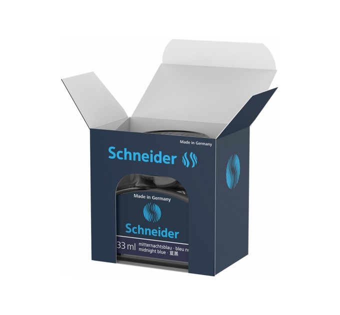 Флакон з рідкими чорнилами до перових ручок SCHNEIDER 33 мл, темно сині