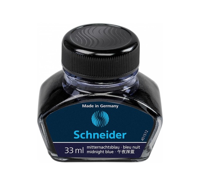 Флакон з рідкими чорнилами до перових ручок SCHNEIDER 33 мл, темно сині