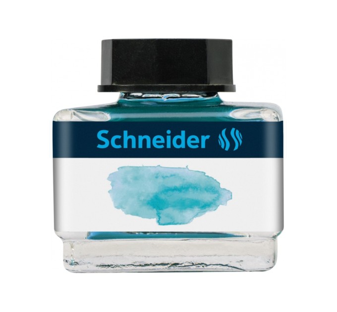 Флакон з рідкими чорнилами до перових ручок SCHNEIDER 15 мл, морська хвиля