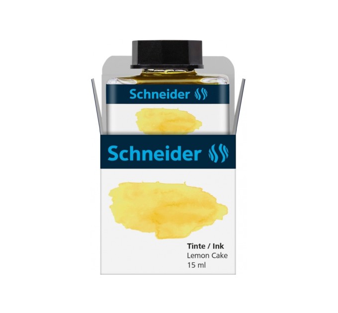Флакон з рідкими чорнилами до перових ручок SCHNEIDER 15 мл, лимон