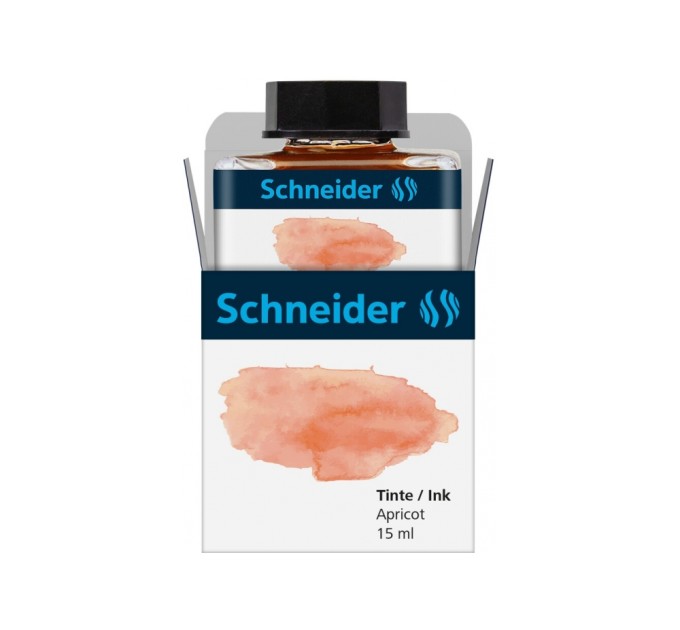 Флакон з рідкими чорнилами до перових ручок SCHNEIDER 15 мл, абрикосовий