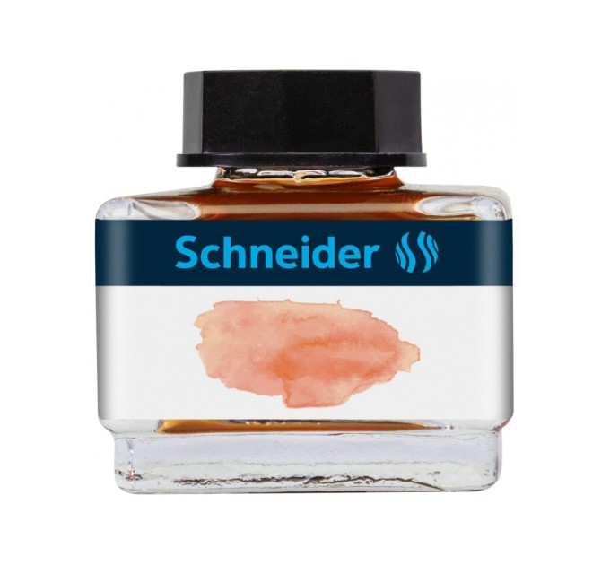 Флакон з рідкими чорнилами до перових ручок SCHNEIDER 15 мл, абрикосовий