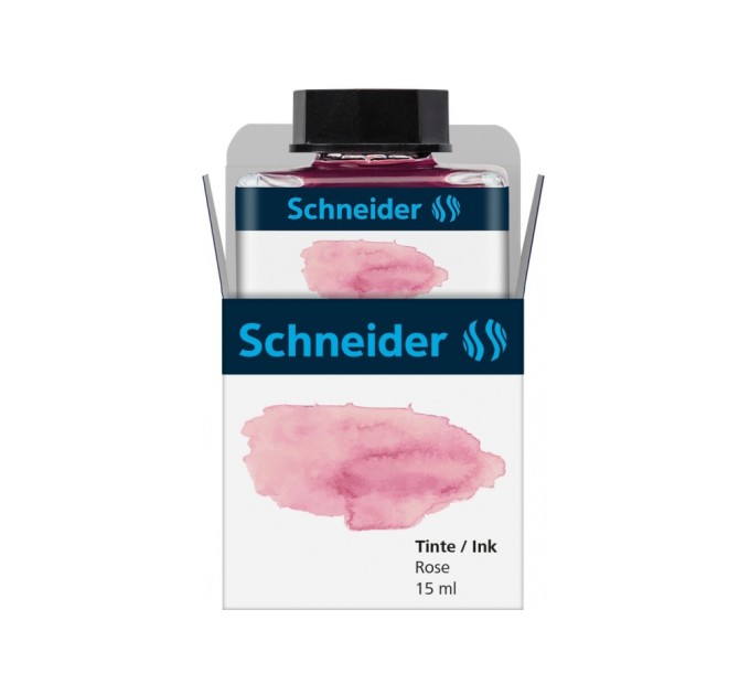 Флакон з рідкими чорнилами до перових ручок SCHNEIDER 15 мл, троянда