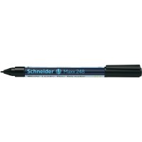 Маркер перманентний для написів по текстилю SCHNEIDER MAXX 248 1,0 мм, чорний